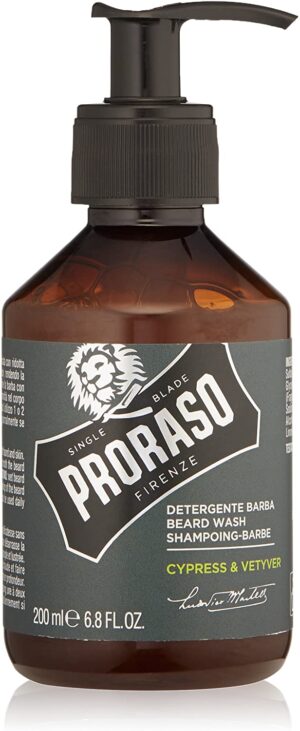 PRORASO CYPRESS E VETVER DETERGENTE BARBA 200 ML