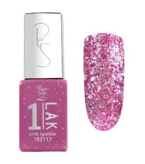 PEGGY SAGE SMALTO SEMIPERMANENTE 3 IN 1 1-LAK PINK SPARKLE 5 ML 182117