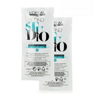 L'OREAL BLOND STUDIO CREMA DECOLORANTE SENZA AMMONIACA  6X25G