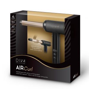 FERRO DIVA AIR CURL A PISTOLA CON GETTO ARIA 25 mm