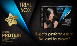 KERATIN PROTEIN KIT PROVA TRIAL BOX 4 PEZZI