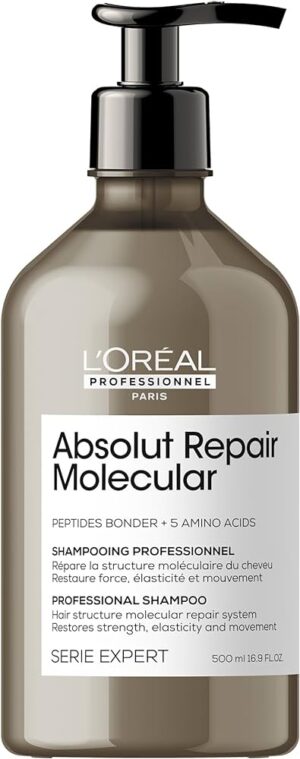 L'OREAL SERIE EXPERT ABSOLUT REPAIR MOLECULAR SHAMPOO 500 ML